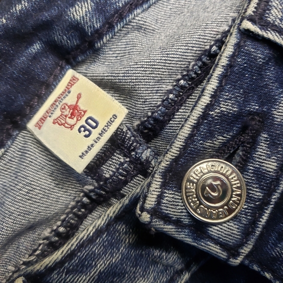 Classic True Religion Size 30 Women's Skinny Jean Stretch Rare Wash - Picture 8 of 8